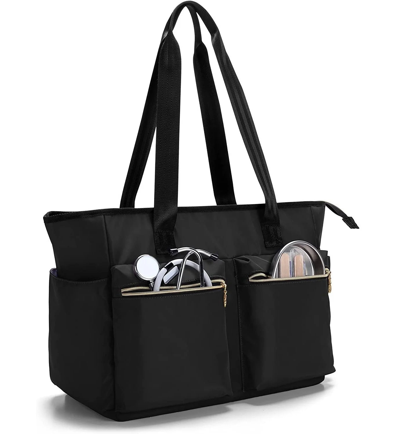 Free Customizable Nurse Bag with GPS & Anti-Theft Features Polyester Lining for Work Home Care Medical Students