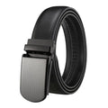 LQbelt Fashion 3.1CM Click Buckle Men Automatic Belts for Male Genuine Leather Belt Factory Waistband Custom LOGO