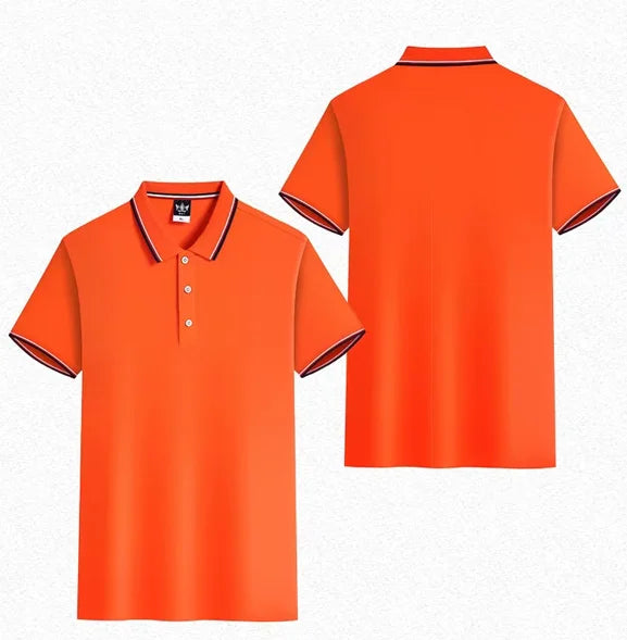 Lidong 100% Cotton Men's for Polo Shirt Custom Logo Printed Solid Pattern Anti-Pilling Knitted Fabric Compressed Design
