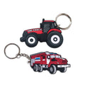 Tractor Keychain 2019 Factory New 3d Key Chain Fire Truck Tractor Forklift Keychain Cheap Price