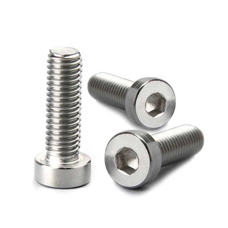 M6 M8 M10 DIN7984 304 Stainless Steel Allen Bolts Low Profile Socket Cap Head Screws