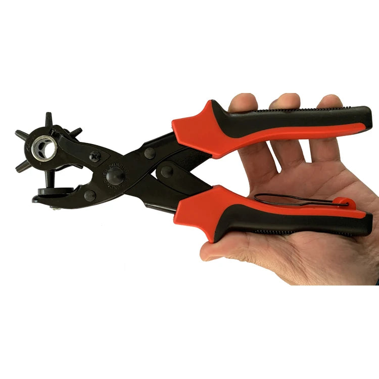 YUHANG Professional Steel Leather Hole Puncher DIY Metric Belt Plier Customized OEM Support