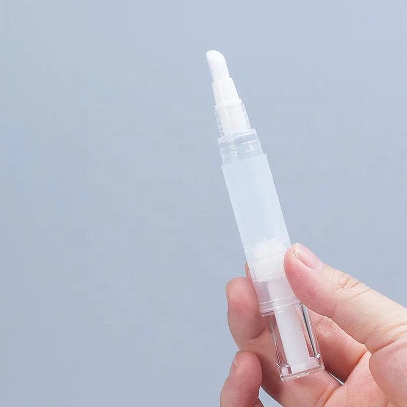 Custom Mini 2ml 5ml Refillable Empty Bottles Transparent Twist Pens Nail Polish Tube for Balm Nail Art Paint Mascara Oils