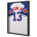 Jersey Frame Display Case Wall Mounted Sports Jersey Display Case Shadow Box with 98% UV Protective Door for Jersey Jersey Frame