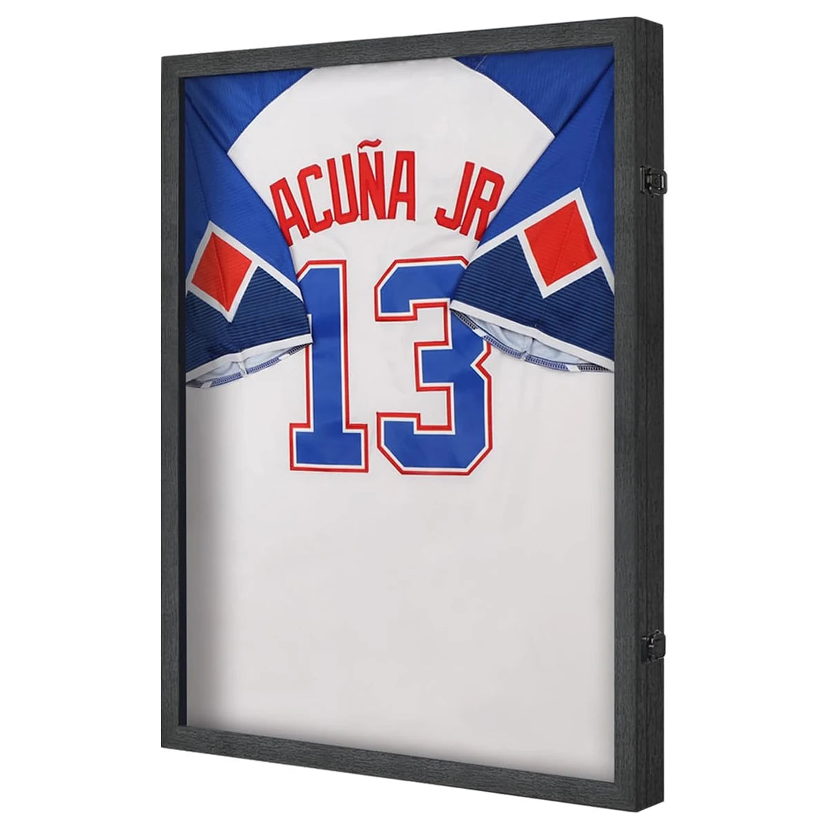 Jersey Frame Display Case Wall Mounted Sports Jersey Display Case Shadow Box with 98% UV Protective Door for Jersey Jersey Frame