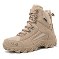 High Quality Men's Mountain Safety Summer/Winter Snow Hiking Boots Comfortable Thick Sole Waterproof Arch Support Walking Shoes