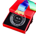 ADL Cheap Personalized Customized New Design Crystal Glass Glaze Round Engraved Fashion Trend Medals for Sport Events