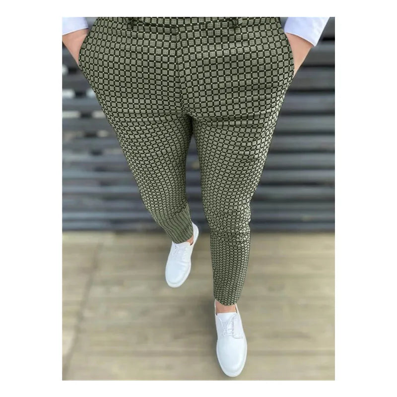 Outdoor Casual Sport Chinos Pants for Men Plus Size XL Mid Waist Customized Logo Gym Pants