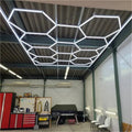 Wholesale Manufacture Honeycomb Auto Detailing Light Hexagon Lights Wall Lamps Home Decor for Garage Car Detailing Led Light