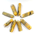 High Quality  Natural Crystals Healing Stones Wands Customization  Crystal Bumblebees Jasper Points for Decoration
