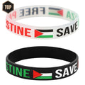 China Factory Recommend Cheap Silicone Bracelet for Support for Palestine
