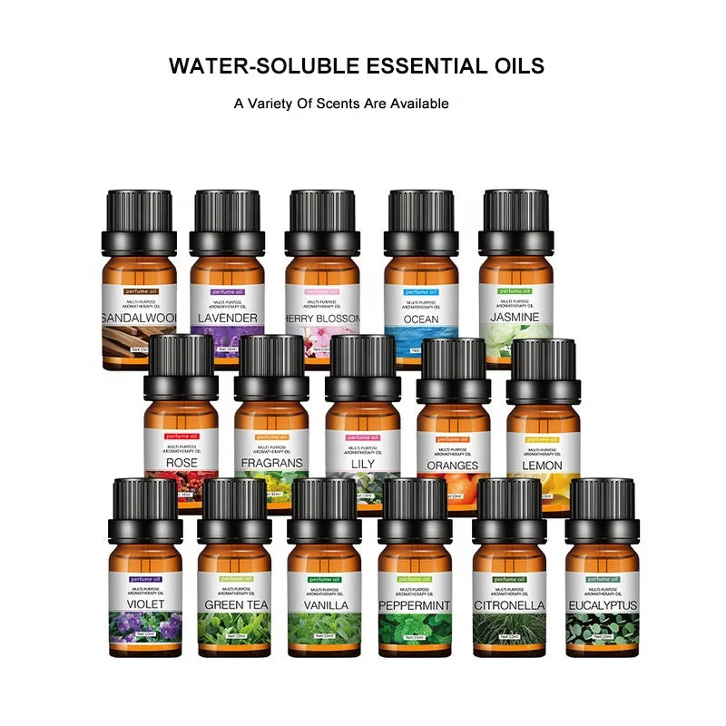 Wholesale 100% Natural 10ml Aromatherapy Tea Tree Peppermint Organic Pure Lavender Diffuser New Essential Oil
