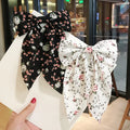 Women Barrettes ClipPonytail Holder Hair Accessories Big Size Elastic Hair Bands