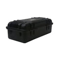 Long Plastic Tool Storage Case with Foam Insert Durable Equipment Tool Box