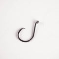 Selco High Carbon Steel Catfish Hook Barbed Fishing Hooks Offest Circle Hook