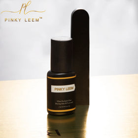 Pinky Leem Custom logo Latex Free Eyelash Glue Waterproof Design Eye Lash Glue Private Label Lashes Glue