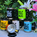 Wholesale Portable Custom logo Automatic Mixing Cup Stainless Steel Tumbler Self Stirring Coffee Mug