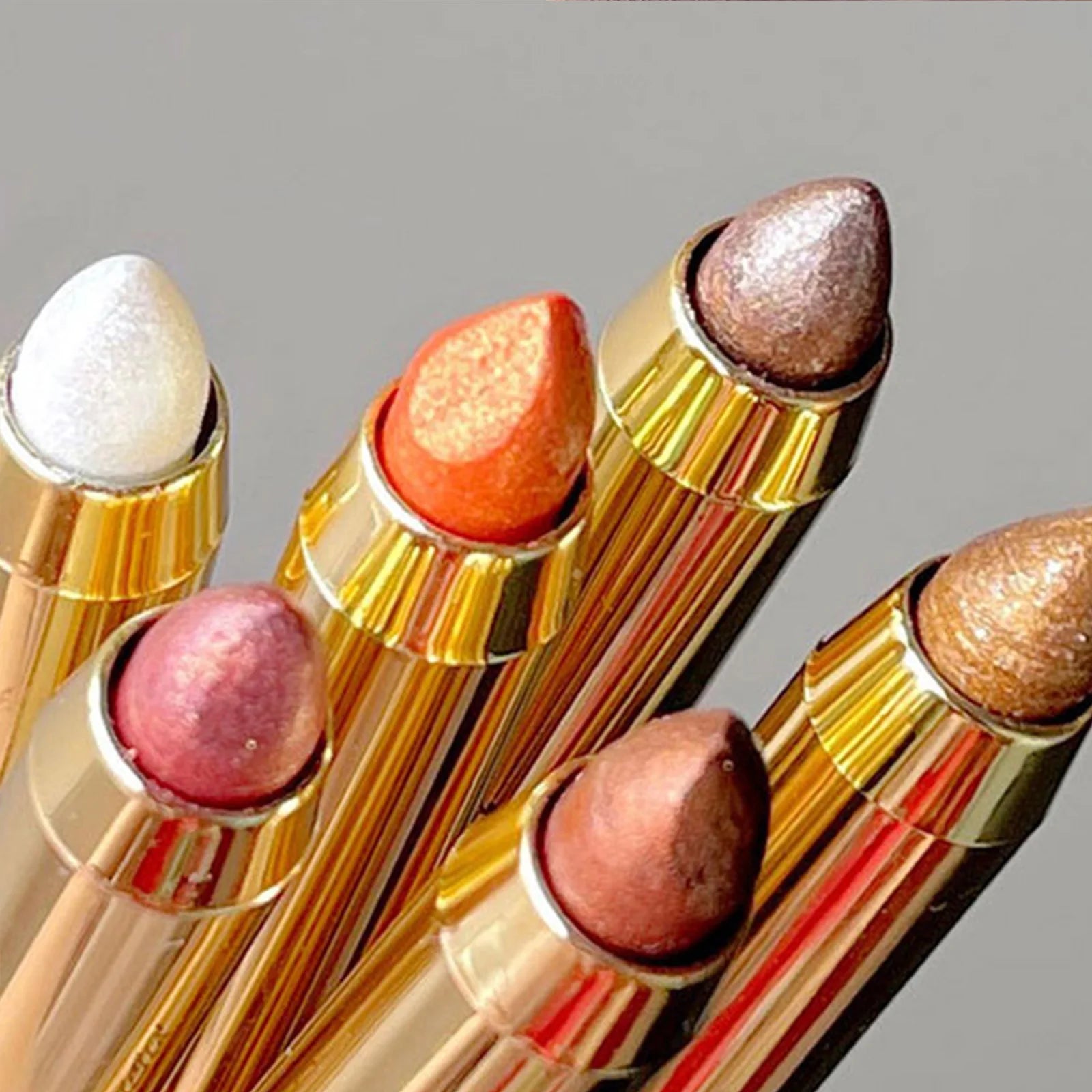 6 Colors Cool Betty Glitter Eye Shadow Pencil Beauty Highlight Stick Shimmer Eyeshadow Stick