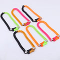 Link Long Chain Lock Collar Neon Colored Acrylic Chain Buckle Pendant Necklace Hiphop Multi Color Plastic New Fashion Necklace