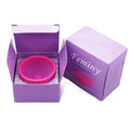 Round Soft Disco Menstrual Reusable Menstrual Disc With Packaging