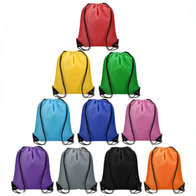 In Stock Recyclable Drawstring Bag Cheap Custom Drawstring Bags Foldable Drawstring Polyester Bag
