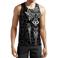 Fitspi Wholesale Men's Vest 3d Digital  Printing Round Neck Sleeveless Top Singlet Vest Dropshipping