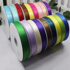 High Quality Birthday Satin Ribbon Rolls Custom Decoration Cake Ribbons