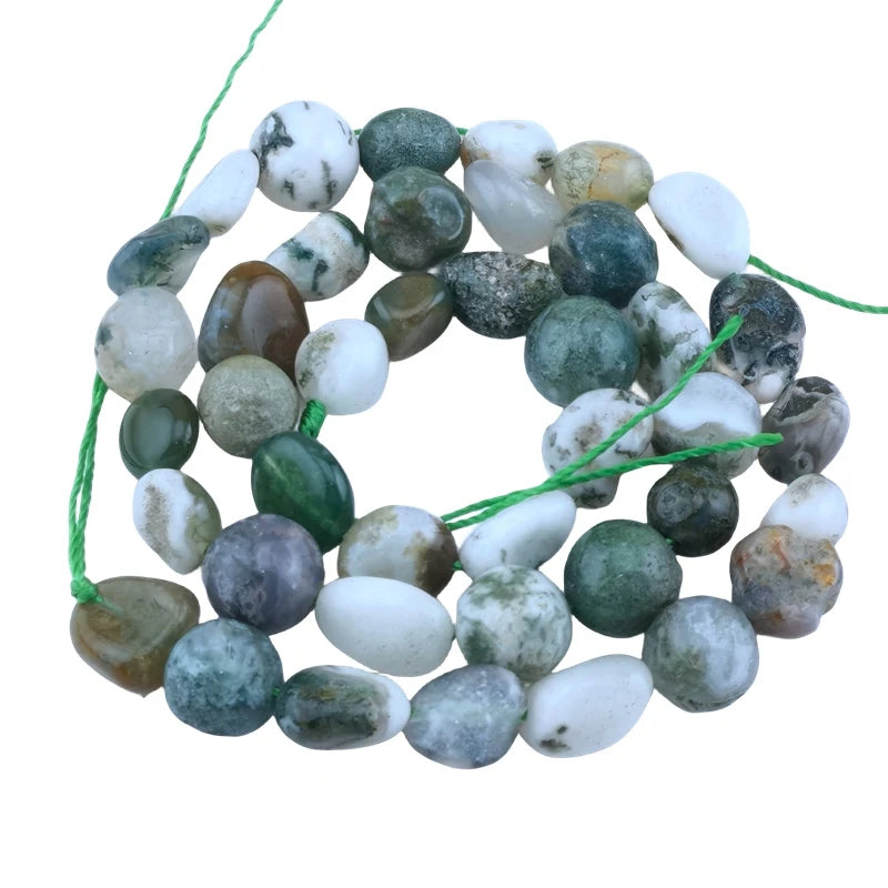 Fashion Mixed Color Fancy Fasper Natural Stone Beads Jewelry Raw Materials Loose Beads 8-12mm