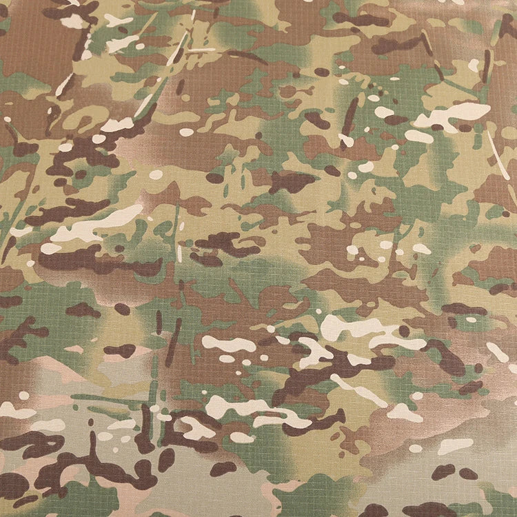 Waterproof Breathable Polyester Cotton Camouflage Ripstop Fabric MegaBDM