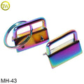 Custom Different Color Key Fob Wholesale  Key Chain Keyring Tail Clip Hardware Key Fob for Strap