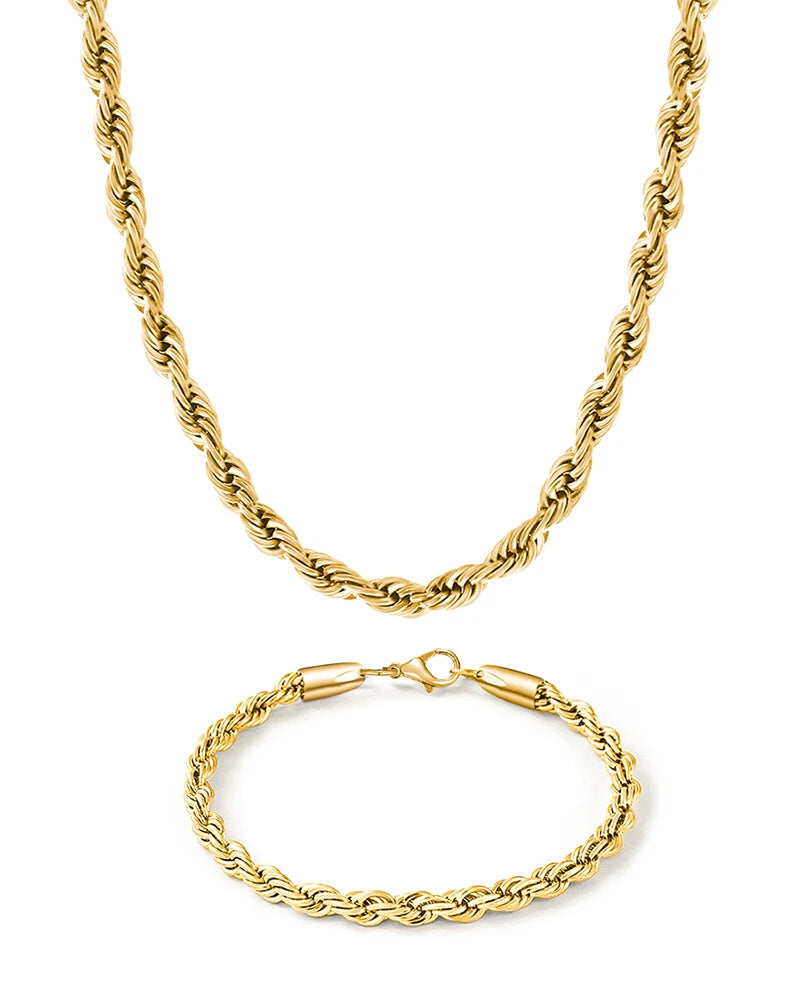 Hot Sale Luxury Female Biker Chain Jewelry Gold Stainless Steel Link Chain Bracelet for Men Trendy Style Perfect Gift