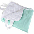 Waterproof 4-Layer Washable and Reusable Incontinence Bed Pad With 4 Positioning Strap Handles