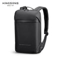 BSCI Supplier Wholesale Kingsons Modern Urban Life Style Professional Backpacks 15.6 Inch Laptop Bag with USB Charging Port