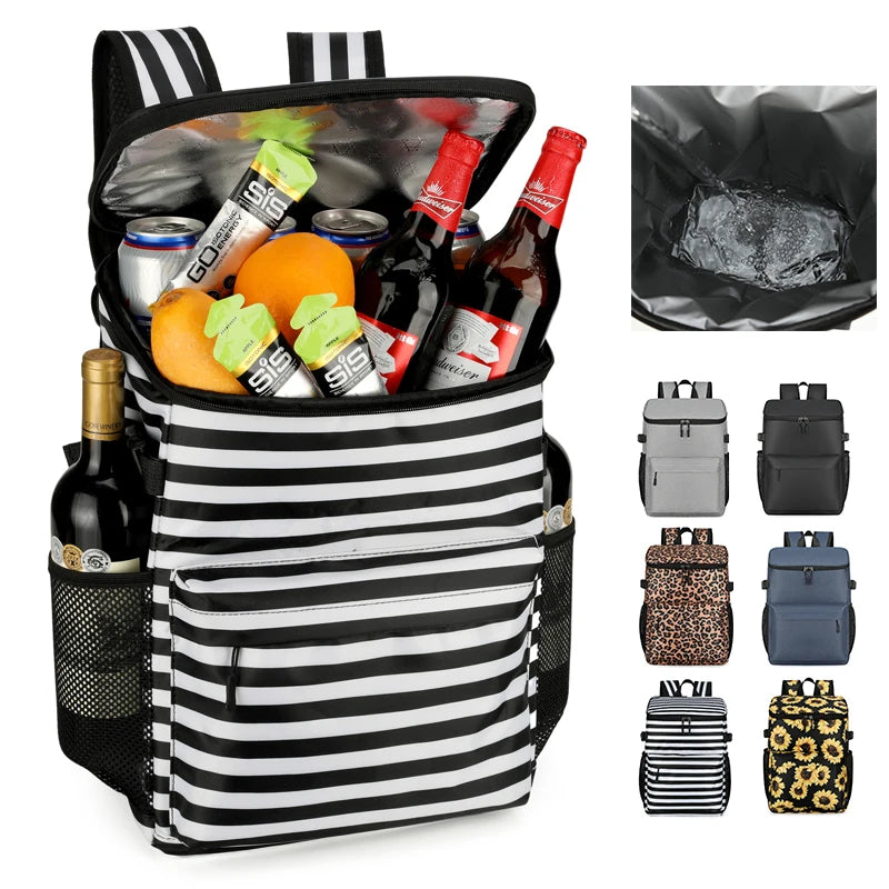 Custom Logo Waterproof Lunch Bags Men Women BagInsulated Cooler Backpack Leakproof Soft Cooler Bag Lightweight Backpack