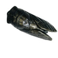 Wholesale Natural Healing Crystal Gemstone Rainbow Obsidian Cicada Carving Decoration