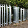 Steel Palisade Security Fencing with 3D Modeling Customizable Dimensions HDG/Galvanized Powder Coated Finish