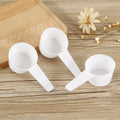20g Food Grade Plastic Measuring Scoop Milk Powder Liquid Spoon White Plastic Measuring Spoons