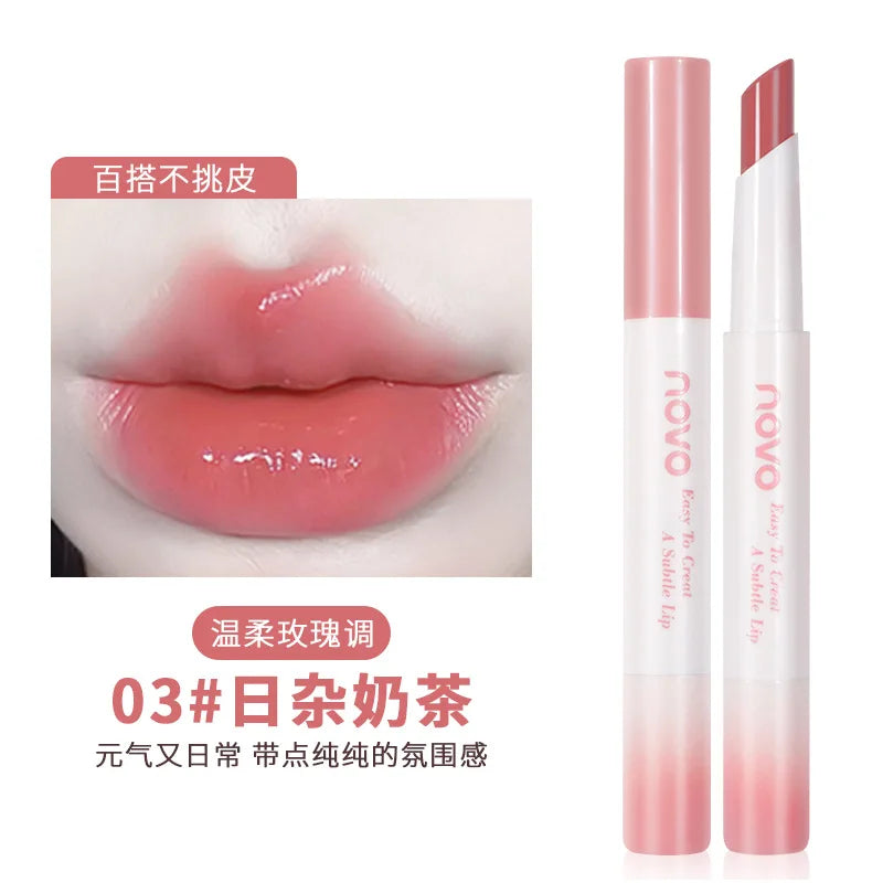 Novo New Arrival Cosmetics Cream Base Clear Vegan Lip Gloss Base Versagel Bulk Matte Moisture Lip Stick