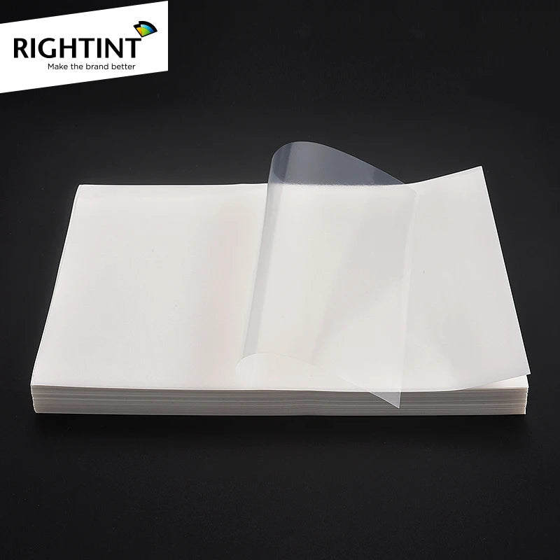 Transparent PET Self Adhesive Label Material for Inkjet Memjet Printer Clear Sticker Roll for Packaging Label Converter