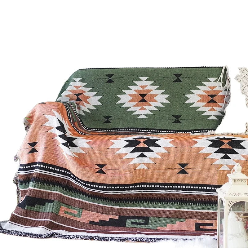 Retail and Wholesale Custom Woven Winter Blankets Jacquard Knitted Blanket MegaBDM