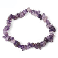 Gemstone Bracelet Healing Bracelets Amethyst Chips Women's Bracelets