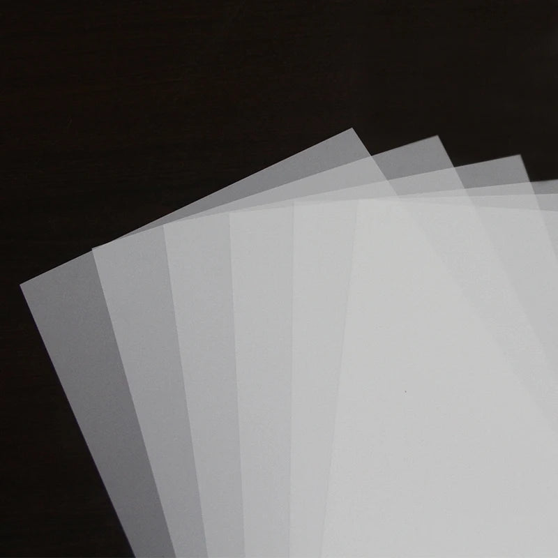 Ocbestjet A4 PET Film DTF Trsanfer Film 75U Thickness Single-side Release DTF Printer