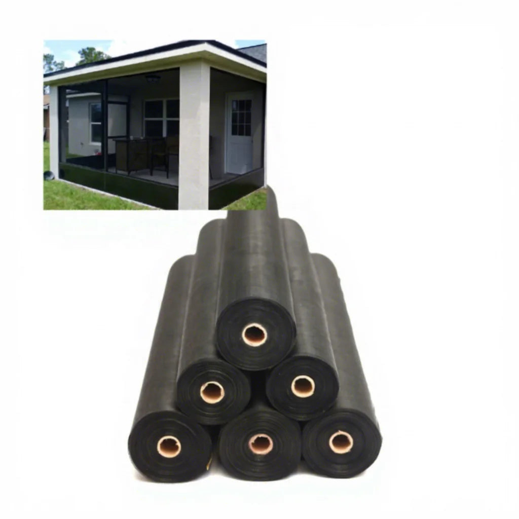 No MOQ Modern Insect-proof Fire-proof Corrosion Resistant Fiberglass Mesh Roll Invisible Insect Fly Screen Mosquito Net for