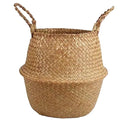 Natural Seagrass Baskets Laundry Household Products Basket Clothes Storage Hand-Woven Multi Function Seagrass Baskets