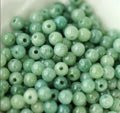 6 7 8mm a Grade Natural Burma Jade Round Loose Beads Loose Gemstone Jade Beads for DIY Bracelets Jewelry Making