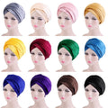 Headwraps African Male Hat Cheap Turbans Musulman 14 Colors Velvet Turban Head Wrap for Womens Luxury Turban