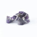 Diy Hand Carved Gemstone Animals Natural Stone Agate Crystal Amethyst Dolphin Carving