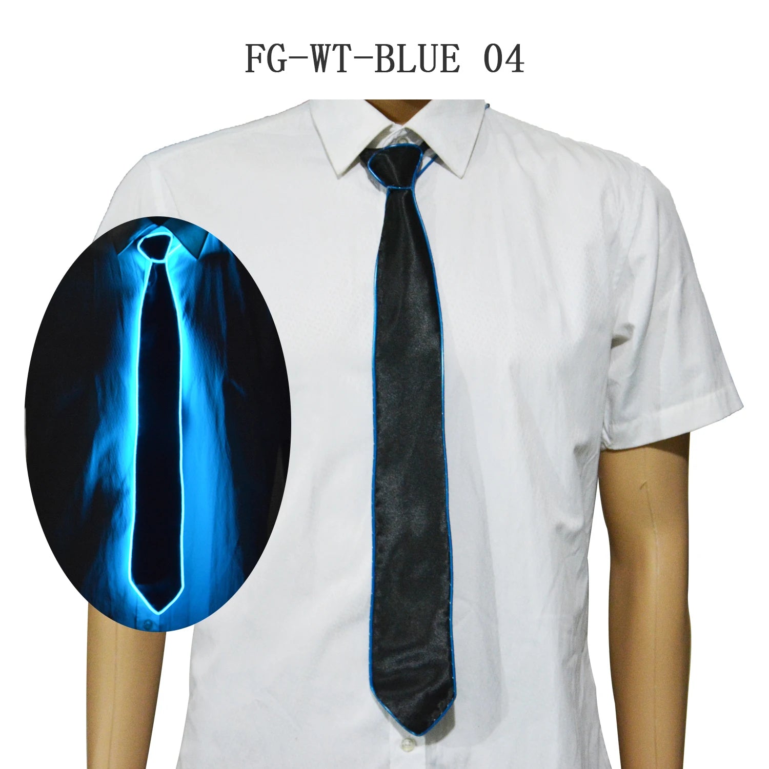 10 Colors El Wire Multi Function Flashing Ties Party Wedding Tie Led Bow Ties