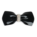 France Acetate Hair Clips with Expensive Czech Rhinestones Hair Barrette Bowknot Pearl Hair Clip for Wome Girls