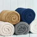 LGT Lightweight Plaid Argyle 100% Cotton Knitted Throw Blanket for Adult and Kids